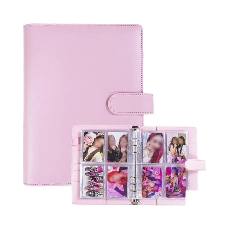 Álbum De Fotos Kpop A5-Binder Com 25 Peças, Porta-Photocards De 4